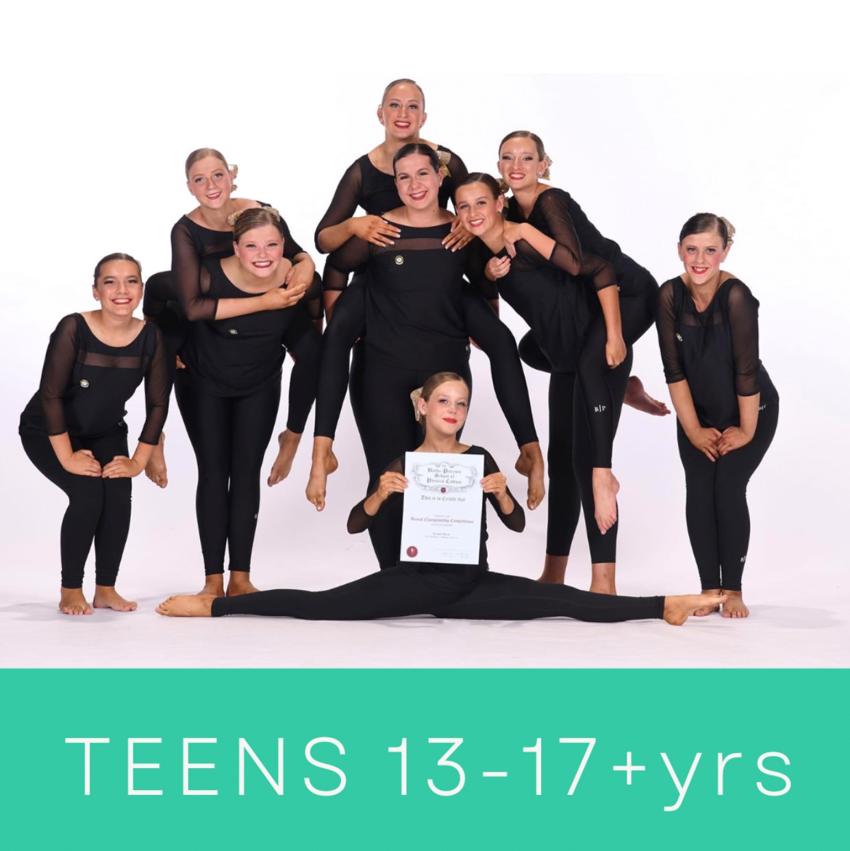 teens Classes at Template Physie - for girls and ladies 3 years old and up